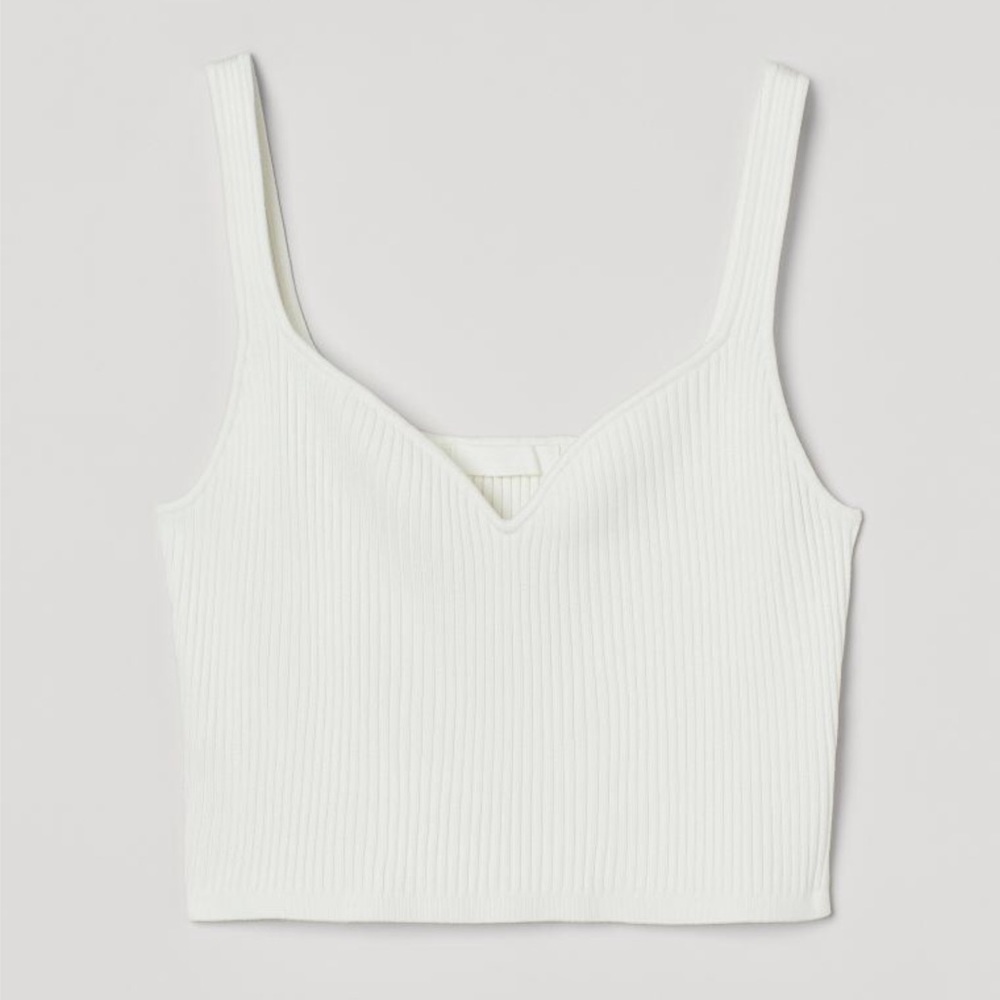 H&M rib-knit top